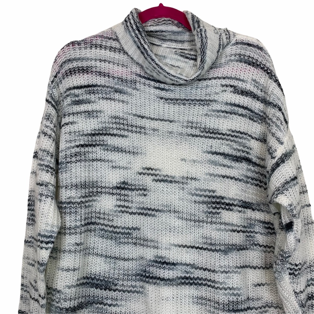 Torrid Open Knit Mock Neck Turtleneck Sweater L 12 - Picture 2 of 7